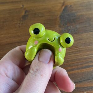 Cute Frog Worry Stone